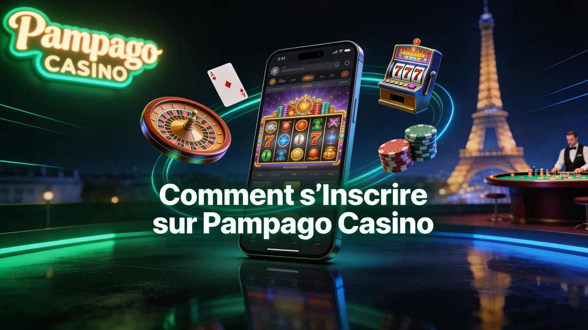 Comment s’Inscrire sur Pampago Casino pour les joueurs en France